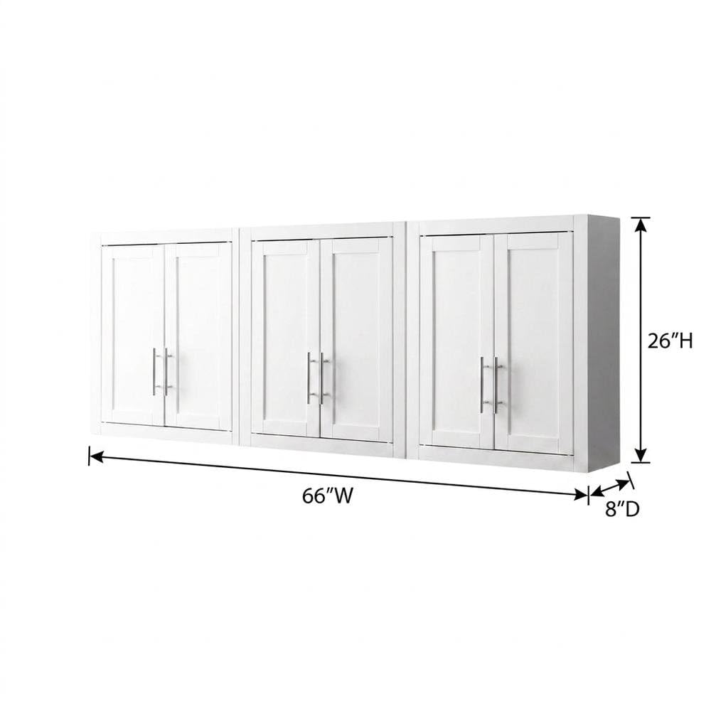 26"H 66"W 8"D