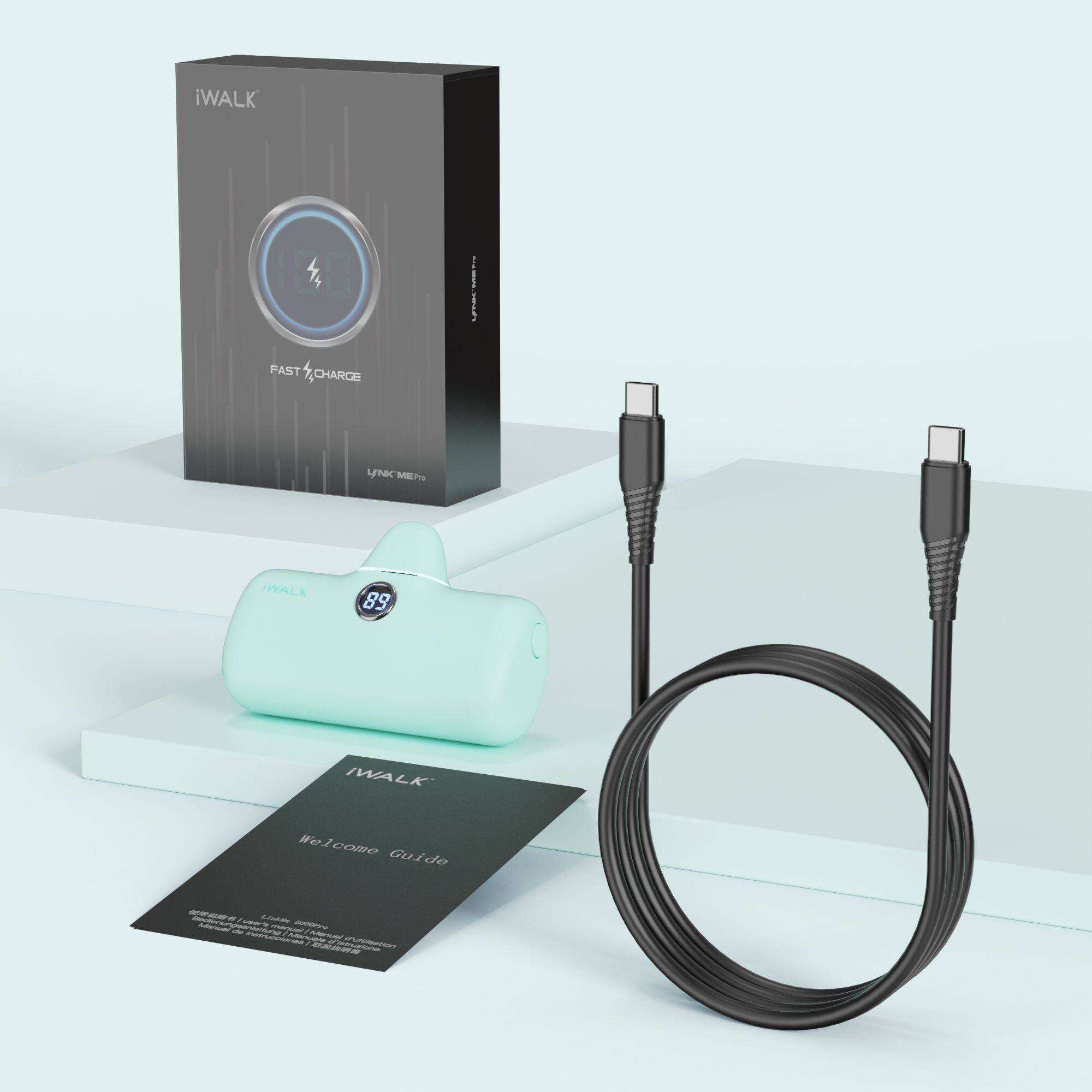 iWALK  
FAST CHARGE  
LIVING ME Pro  

iWALK  
Welcome Guide  

iWALK  
89