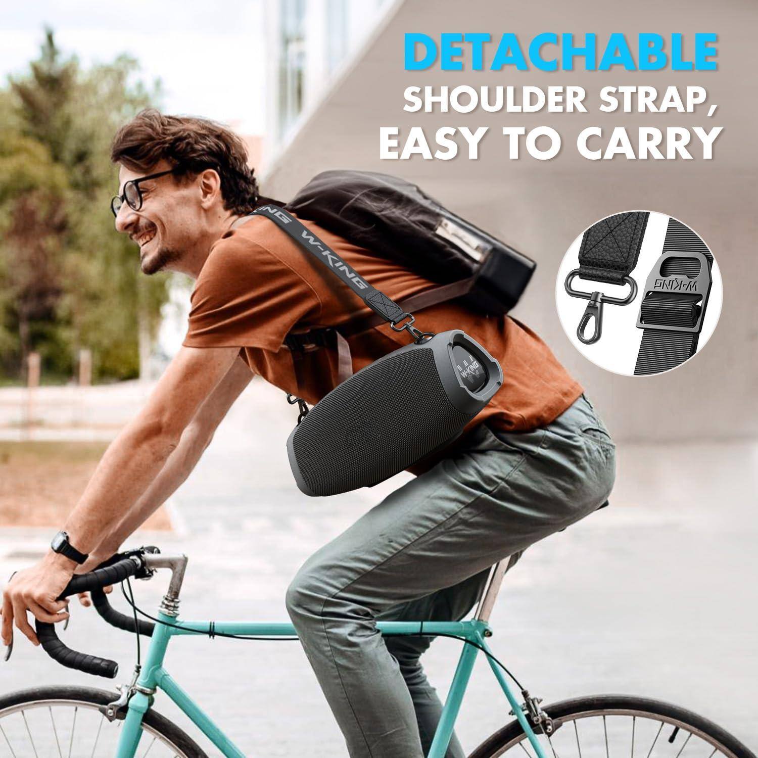 DETACHABLE SHOULDER STRAP, EASY TO CARRY