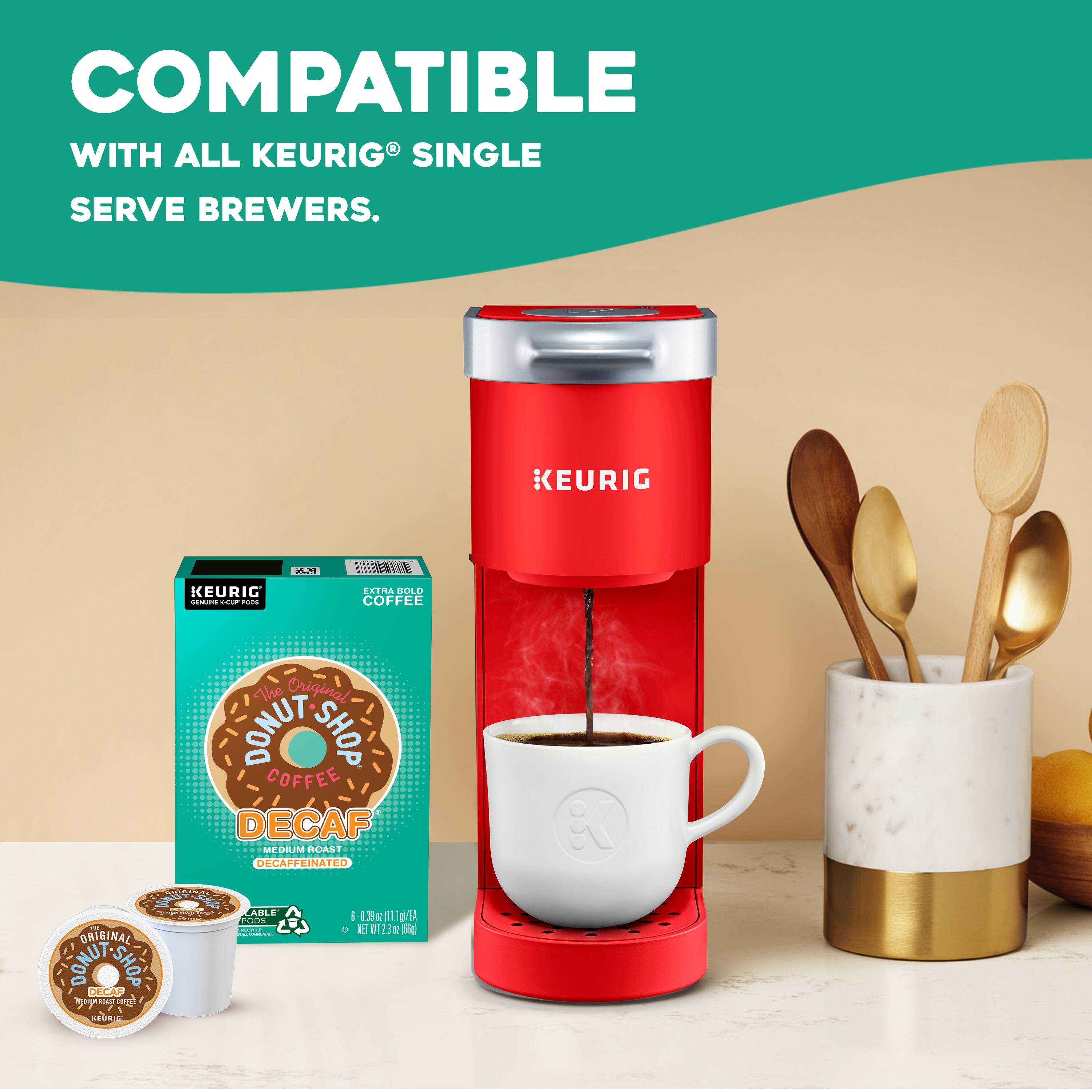 Compatible with all Keurig single serve brewers. Keurig - Keurig - The Original Donut Shop Coffee Decaf and Original Roast Decaffeinated.
