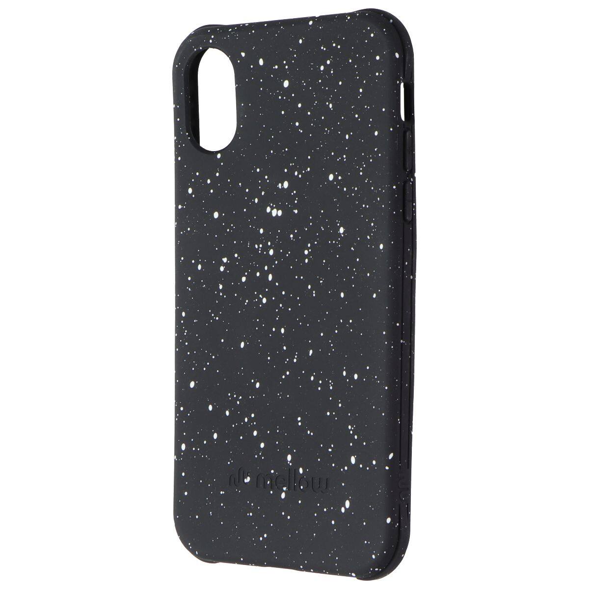 Front. Mellow - Mellow Bio Series Soft Case for Apple iPhone Xs/X Smartphones - Black - Black.