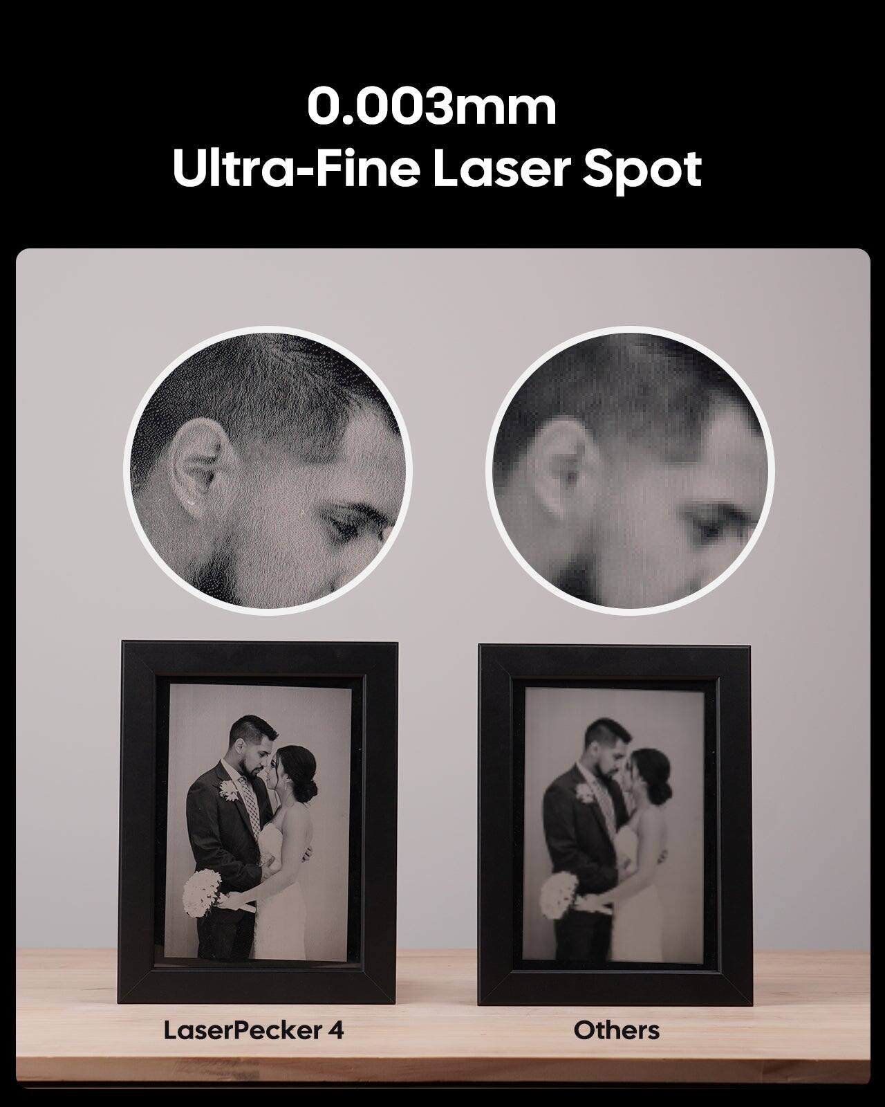 0.003mm Ultra-Fine Laser Spot

LaserPecker 4

Others