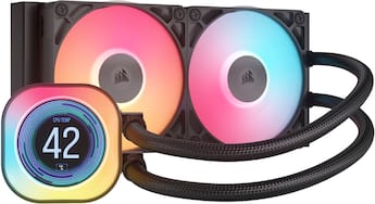 CORSAIR iCUE LINK TITAN 240 RX LCD Liquid CPU Cooler Black - Best Buy CORSAIR iCUE LINK TITAN 240 RX LCD Liquid CPU Cooler Black - Best Buy