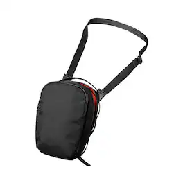 ALPAKA - Sling Bag for Men with 6 Inner Sleeves, Key Tether - Black X-Pac VX42
