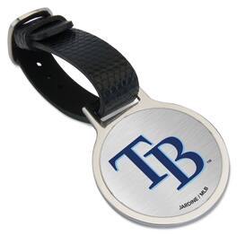 Jardine - Tampa Bay Rays Bag Tag - Silver