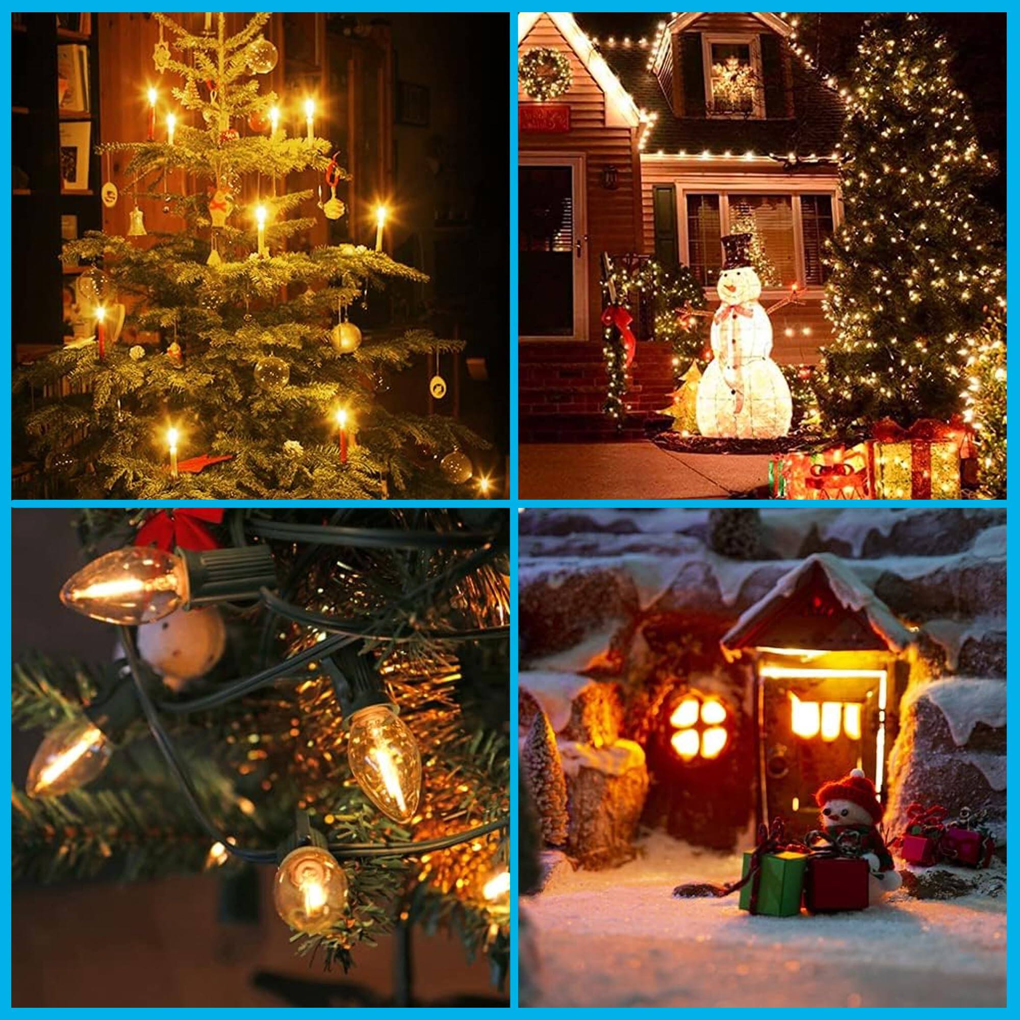 Alt View 1. HQRP - 2-Pack E12 Candelabra 15 W C7 Incandescent Bulbs 120 V for Wax Warmers Night Lights.