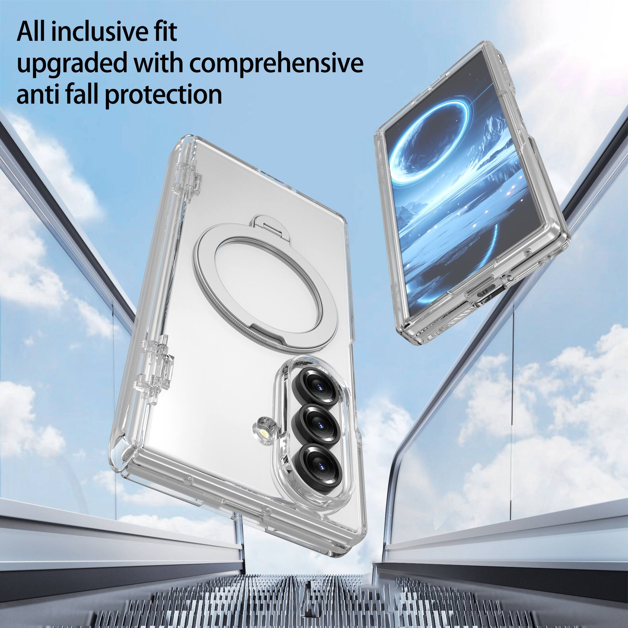 All inclusive fit upgraded with comprehensive anti fall protection