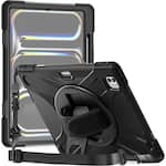 SaharaCase - Raider-X Series Heavy-Duty Case for Apple iPad Pro (M4 2024/M5 2025) 13" - Scorpion Black