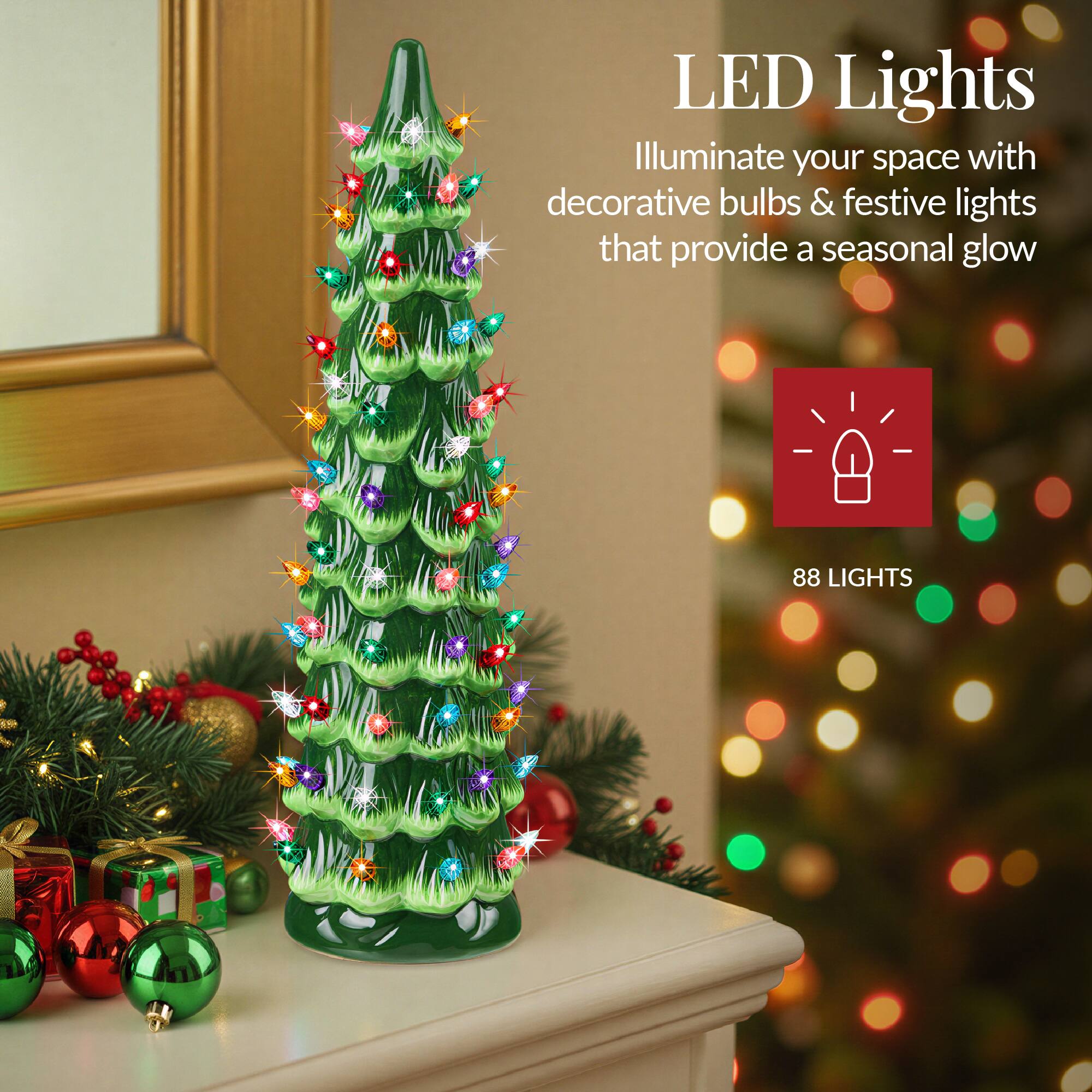 LED Lights  
Illuminate your space with decorative bulbs & festive lights that provide a seasonal glow  

88 LIGHTS