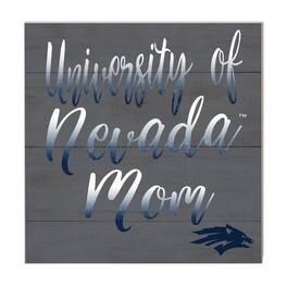 Jardine - Nevada Wolf Pack 10'' x 10'' Mom Plaque - Gray