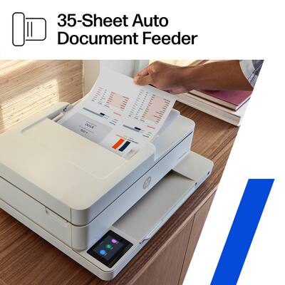 HP Envy 6555e All-in-One Inkjet Printer - Print, Copy, Scan, Mobile Fax (Renewed)
