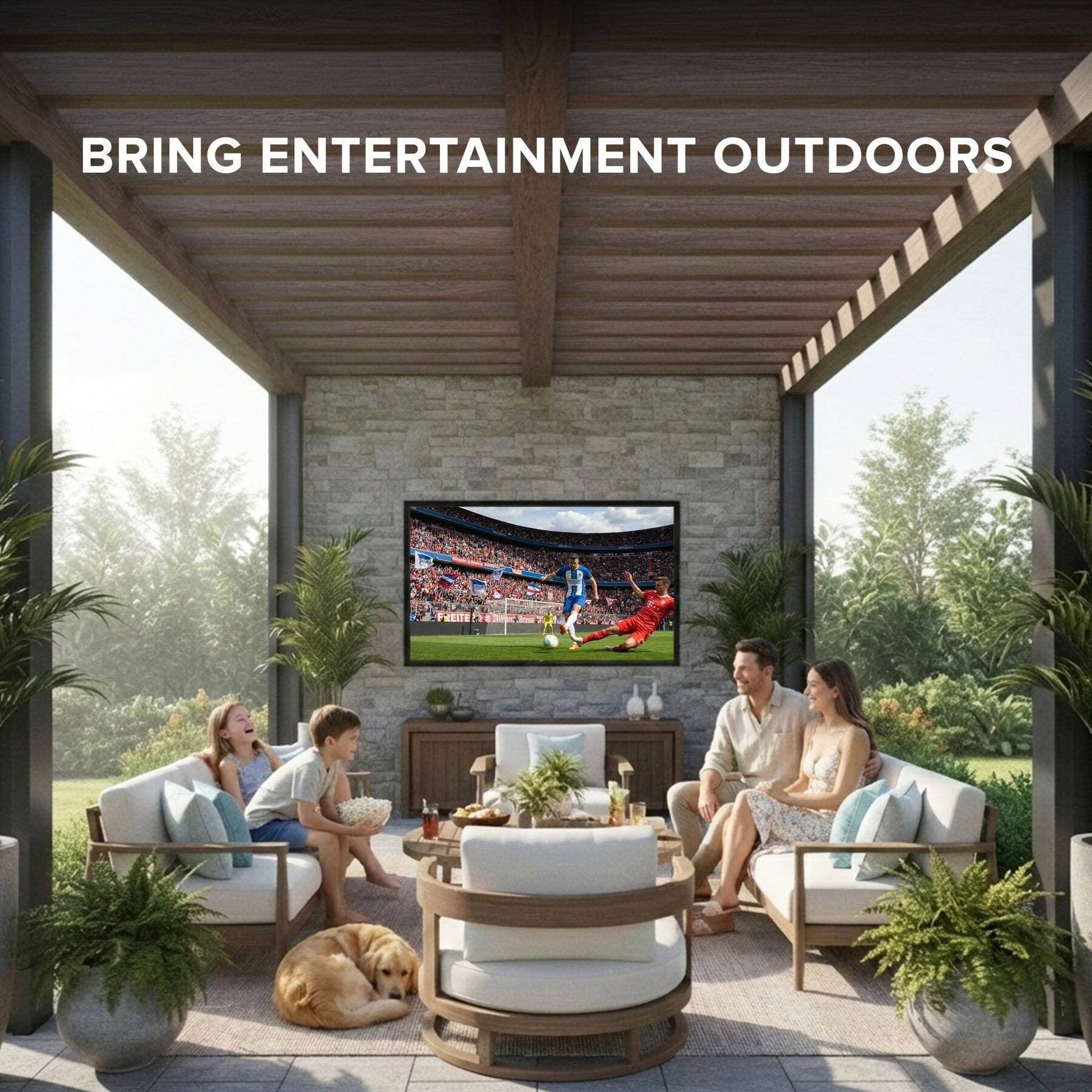 BRING ENTERTAINMENT OUTDOORS