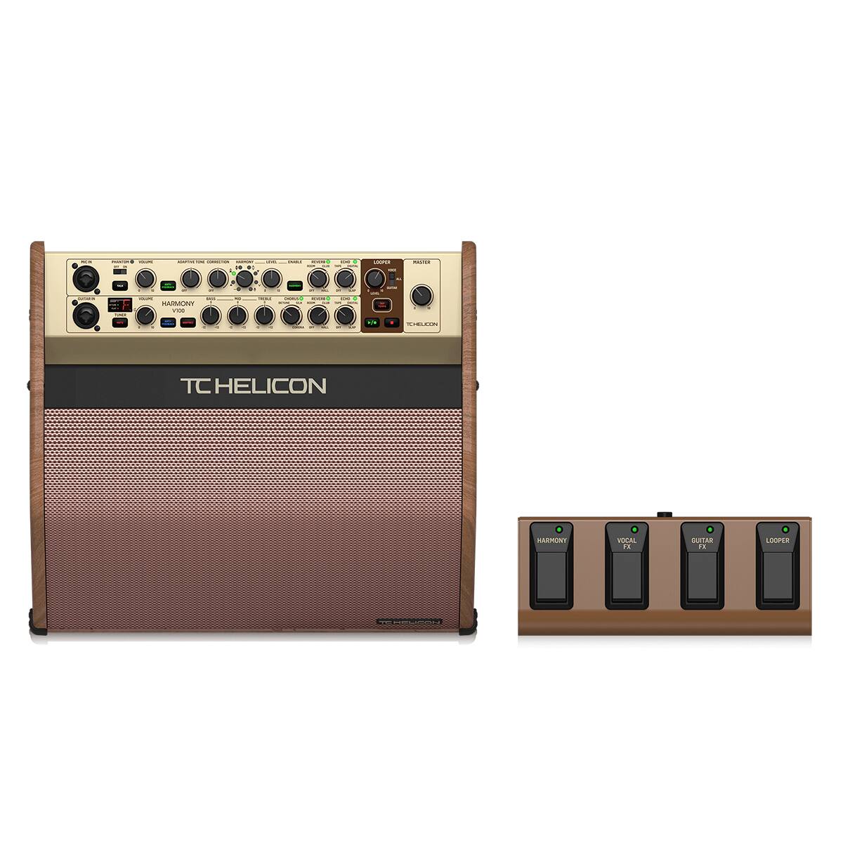 TC HELICON  
HARMONY VIO  
LOOPER  
TC HELICON  

HARMONY  
VOCAL FX  
GUITAR FX  
LOOPER
