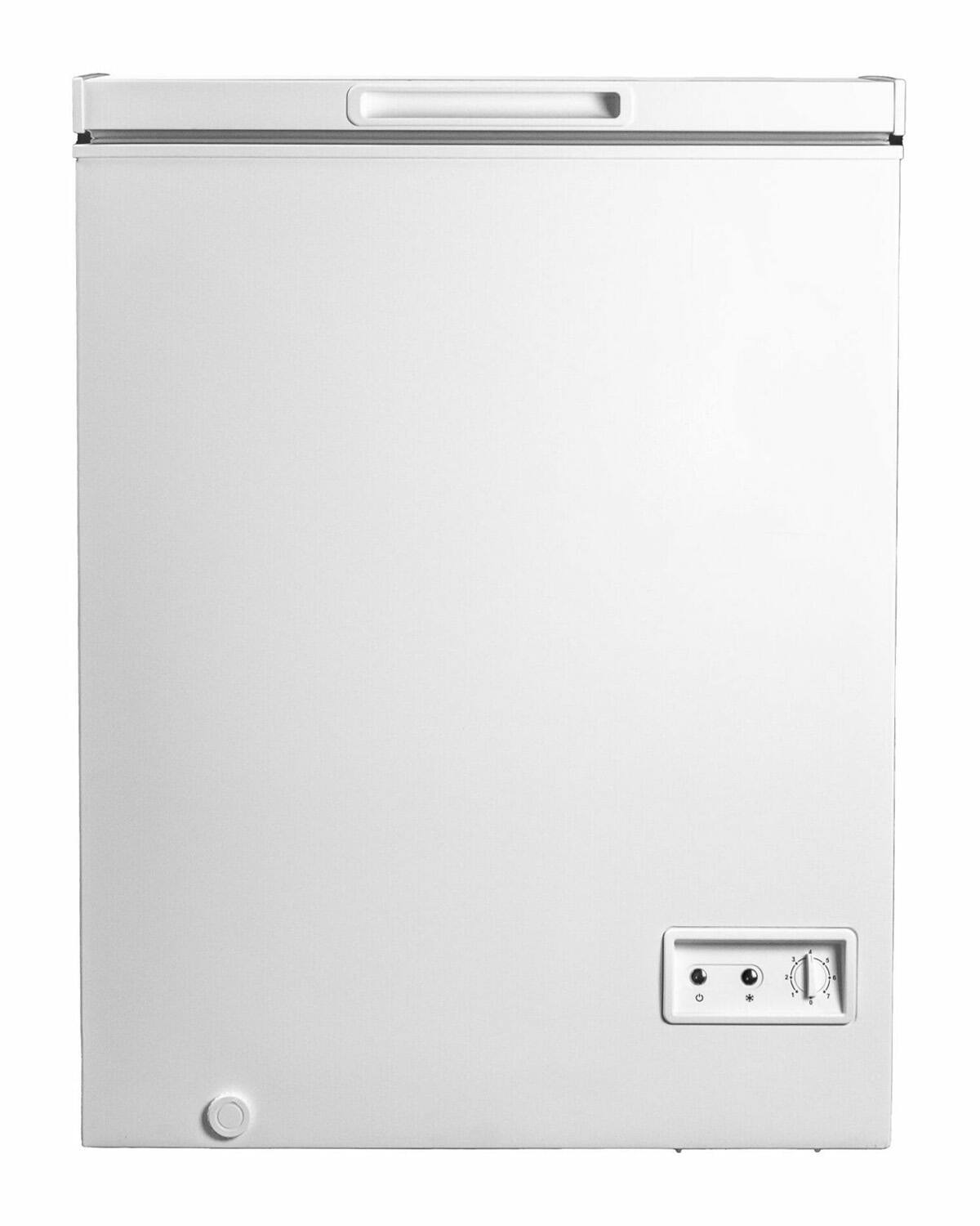 Front. Danby - 5.0 cu. ft. Chest Freezer - White - White.