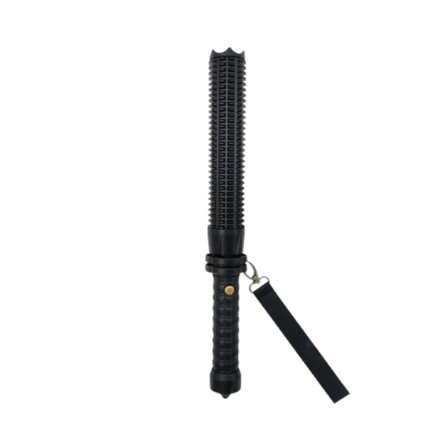 Front. Stock Preferred - Super Bright LED Rechargeable Tactical Flashlight- Style 1.