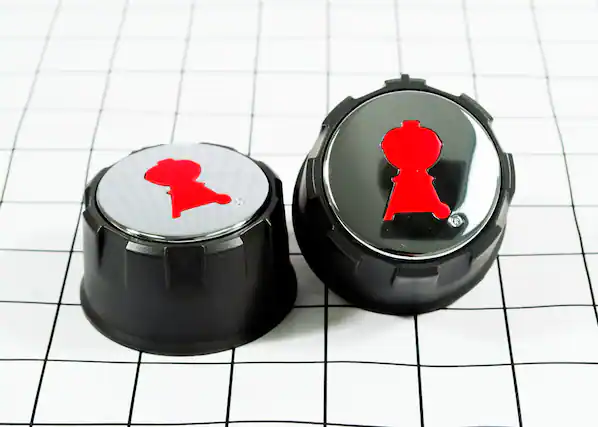 Front. Weber - Weber - WEB69892 KNOB SET SPIRIT 200 2013 BB.