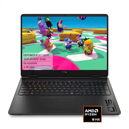 GEFORCE RTX™ 5070
AMD RYZEN™ 9 HX
24 GB RAM
1 TB SSD