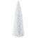 Front. Best Choice Products - Best Choice Products 12ft White Artificial Holiday Christmas Pencil Tree w/ 1,800 Tips, Metal Base - White.