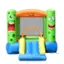 Angle. Costway - Inflatable Bounce House Jumper Castle Kids Playhouse w/ Basketball Hoop & Slide - Multicolor.