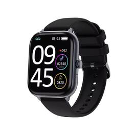 Stock Preferred - X6 Bluetooth Smart Watch 1.85" Fitness Tracker with Calls & IP68 - Black/Pink - (2023)