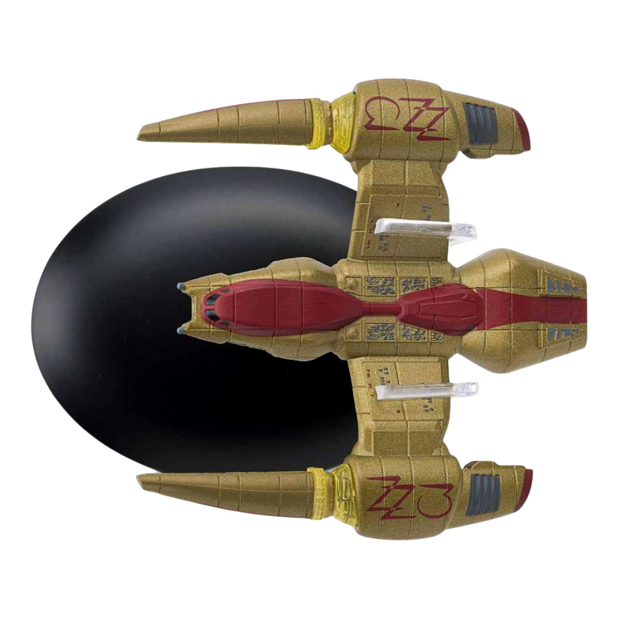 Alt View 4. Eaglemoss - Eaglemoss Star Trek Starship Replica | Irinas Racing Ship - Brown.