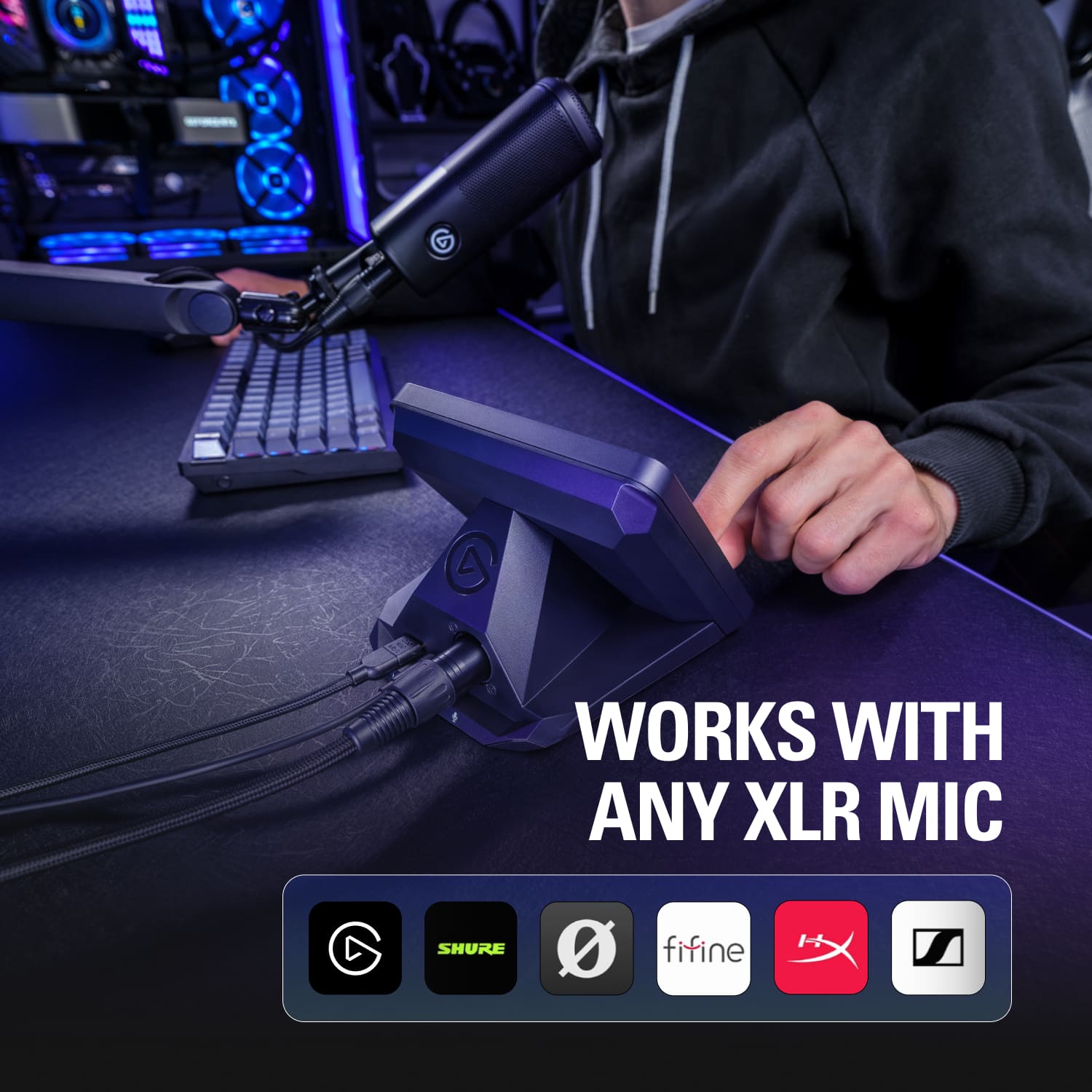 Elgato XLR Dock MK.2 for Stream Deck + Black 10GBQ9901 - Best Buy