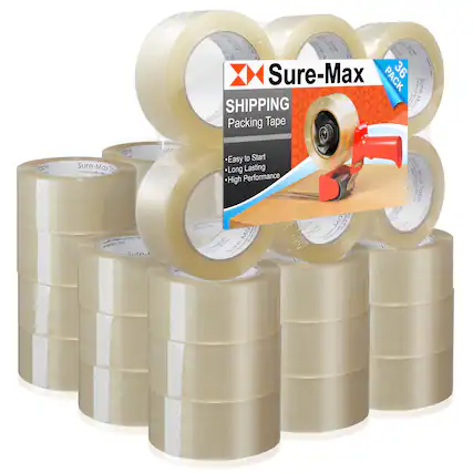 Sure-Max
SHIPPING
Packing Tape
- Easy to Start
- Long Lasting
- High Performance
Sure-Max PACK 36