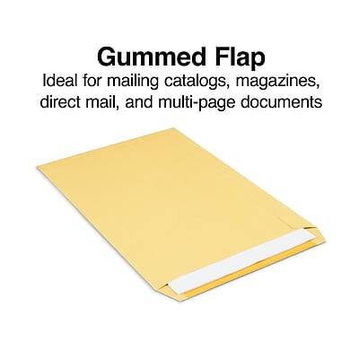 Gummed Flap

Ideal for mailing catalogs, magazines, direct mail, and multi-page documents
