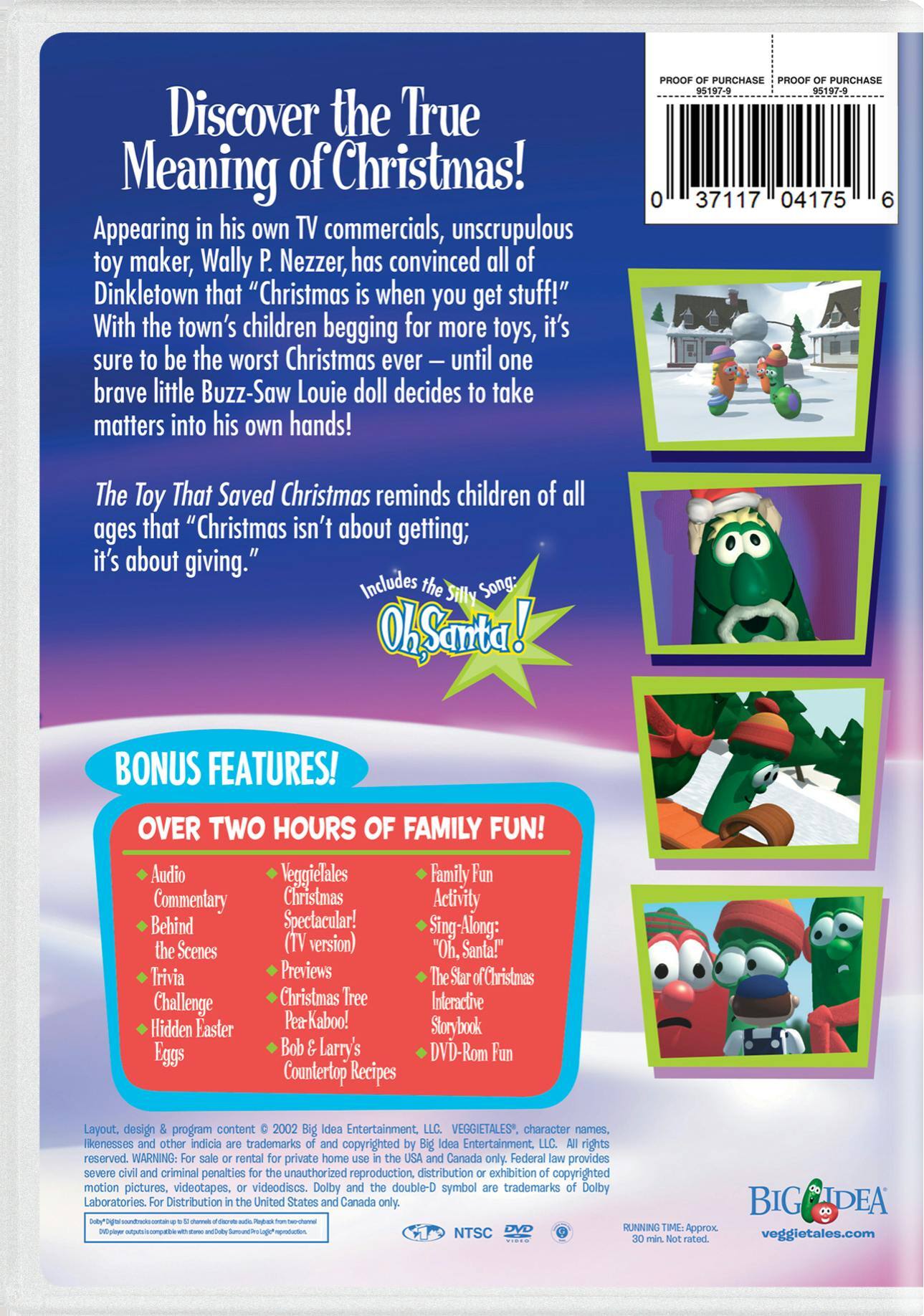 Angle. VeggieTales: The Toy That Saved Christmas (DVD Double Feature) [DVD].
