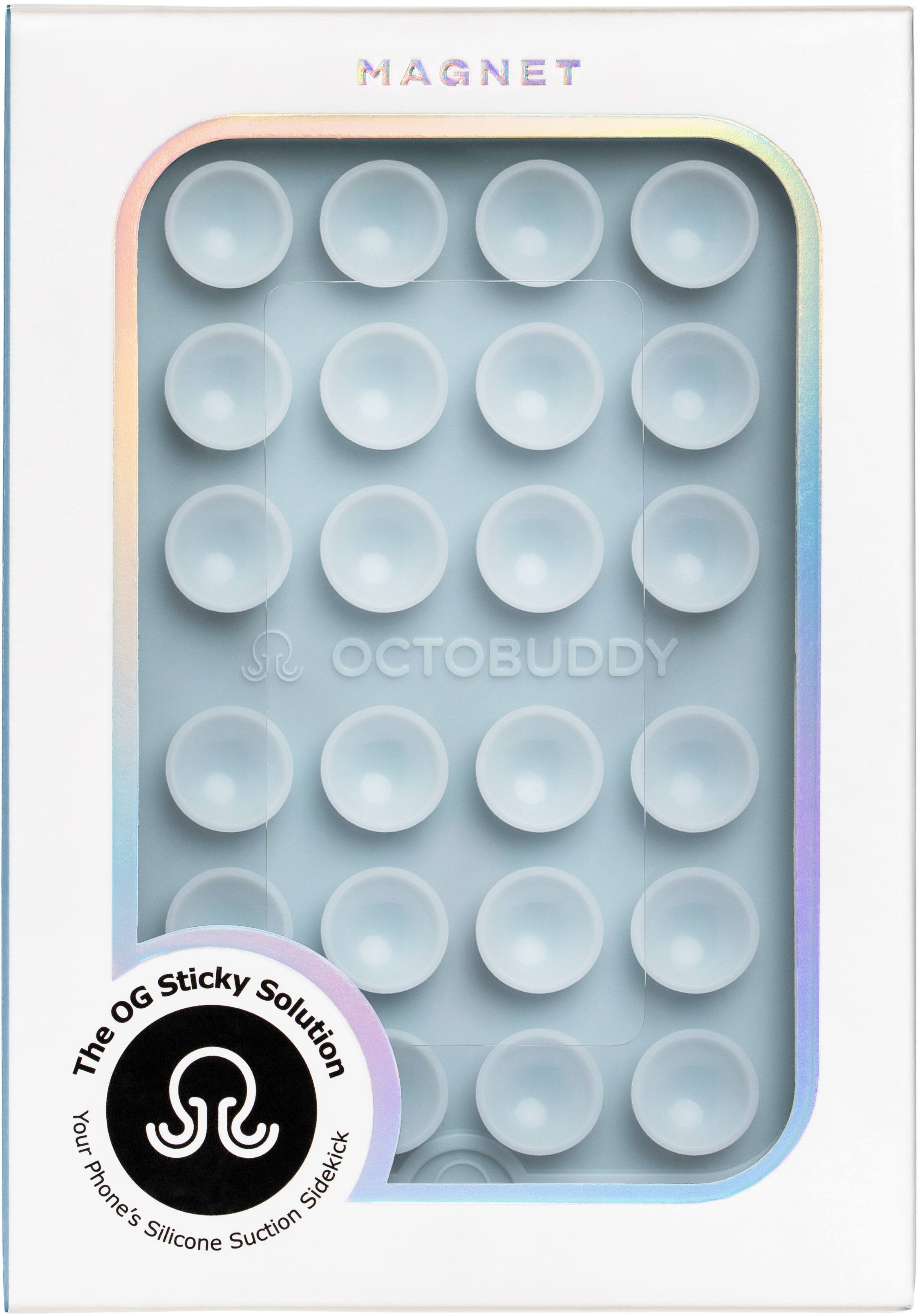 MAGNET  
OCTOBUDDY  
The OG Sticky Solution  
Your Phone's Silicone Suction Sidekick