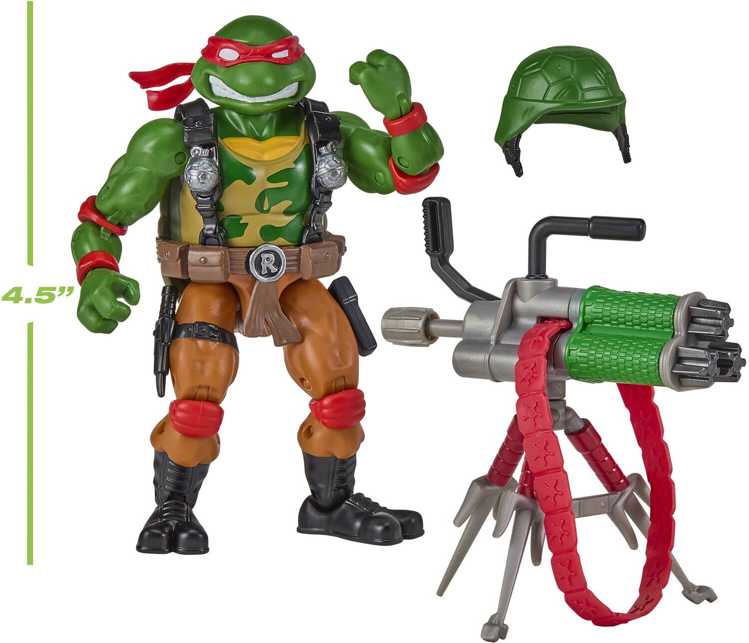 Alt View 3. PopMarket - Teenage Mutant Ninja Turtles x G.I. Joe - Roadblock x Raph Action Figure (TMNT)   - COLLECTIBLES - Multicolor.