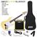 COMPLETE ALL-IN-ONE FULL GUITAR KIT
CARRY BAG
SHOULDER STRAP
20 W AMP
PICKS
DIGITAL TUNER
GUITAR CABLE
TREMOLO BAR
EXTRA STRINGS
ALLEN WRENCHES
NEAS DAe - - LYX PRO IMX