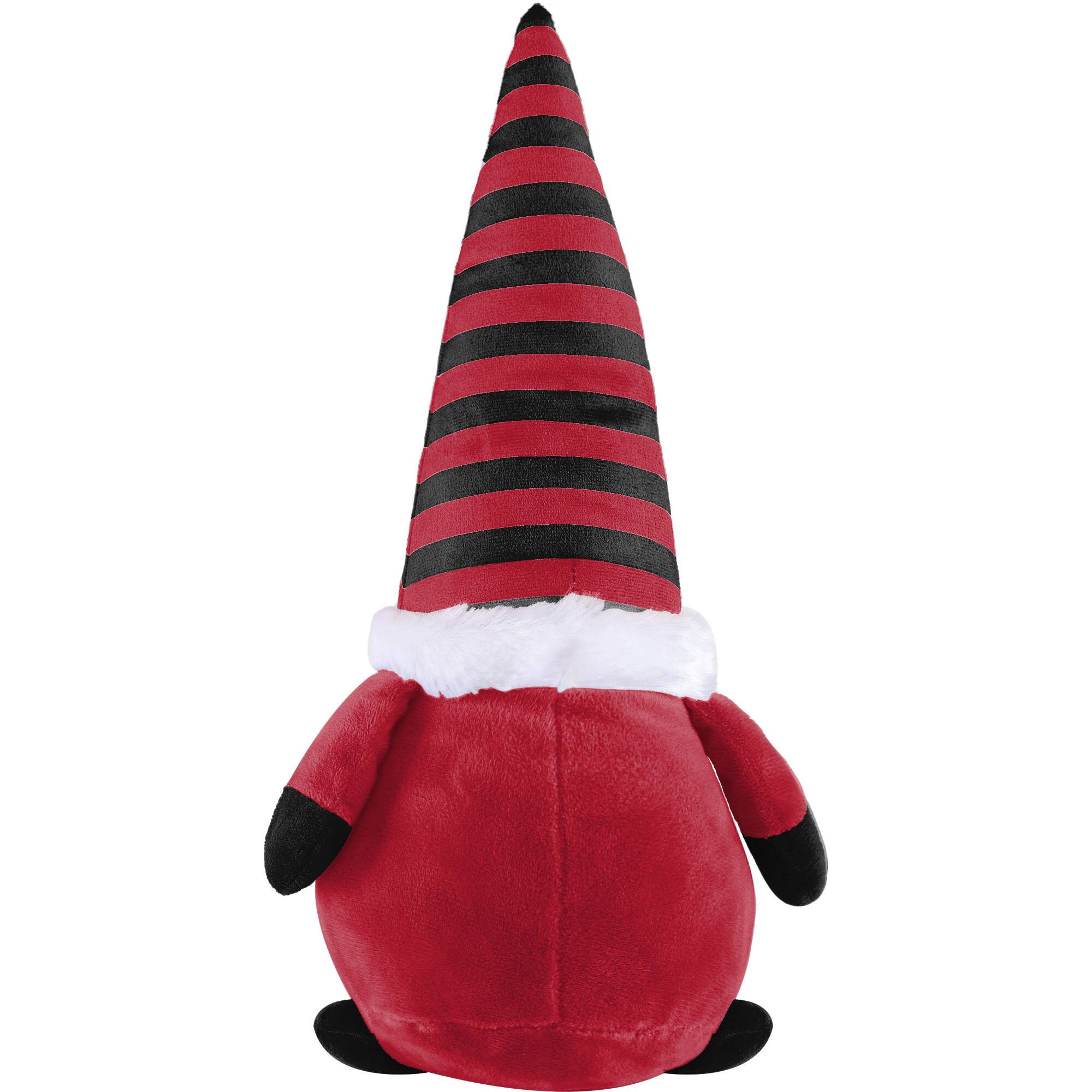 Alt View 1. FOCO - Atlanta Falcons 14'' Stumpy Gnome Plush - Red.