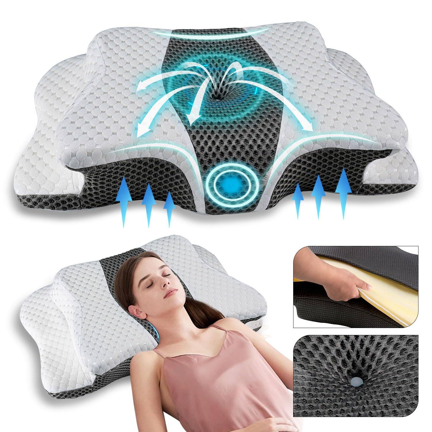 Dark Grey Queen Size-24.8''Lx14.96''Wx5.78''H