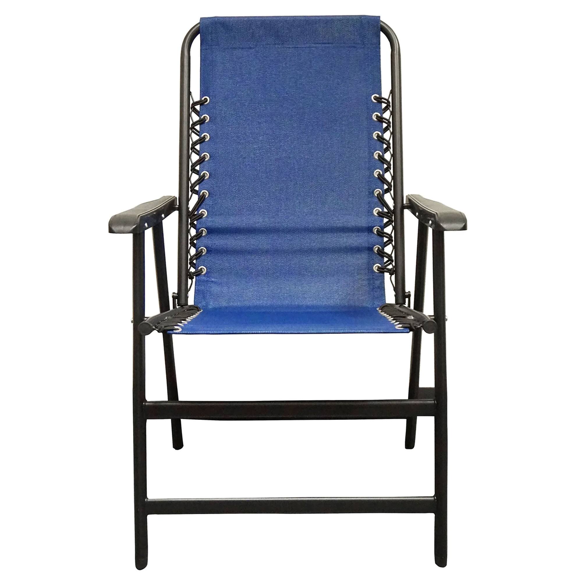 Alt View 4. Caravan Canopy - Caravan Canopy Suspension Portable Folding Sports Chair with Bungee System, Blue - Blue.