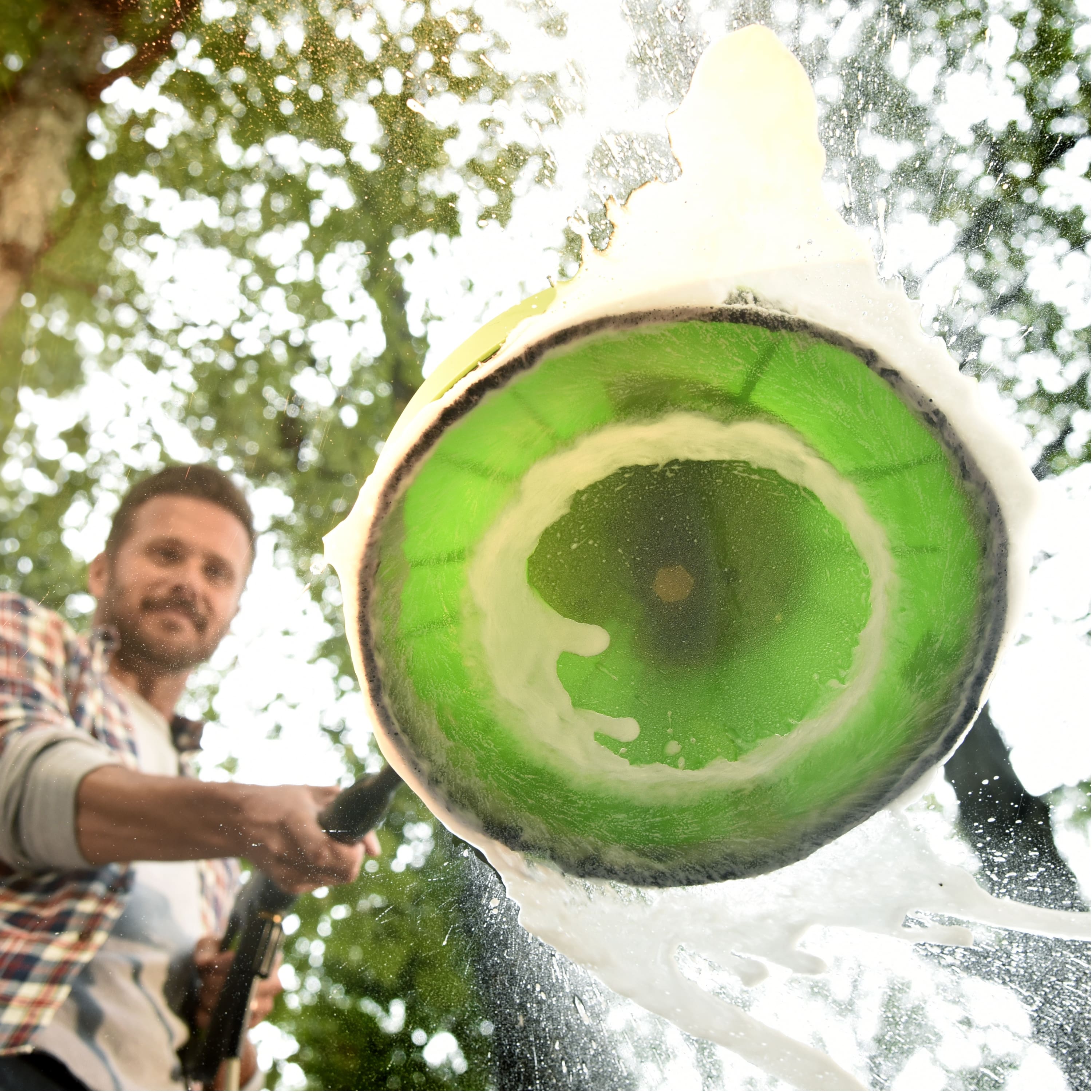 Alt View Zoom 13. Greenworks - 12" Pressure Washer Surface Cleaner Attachment - Green.