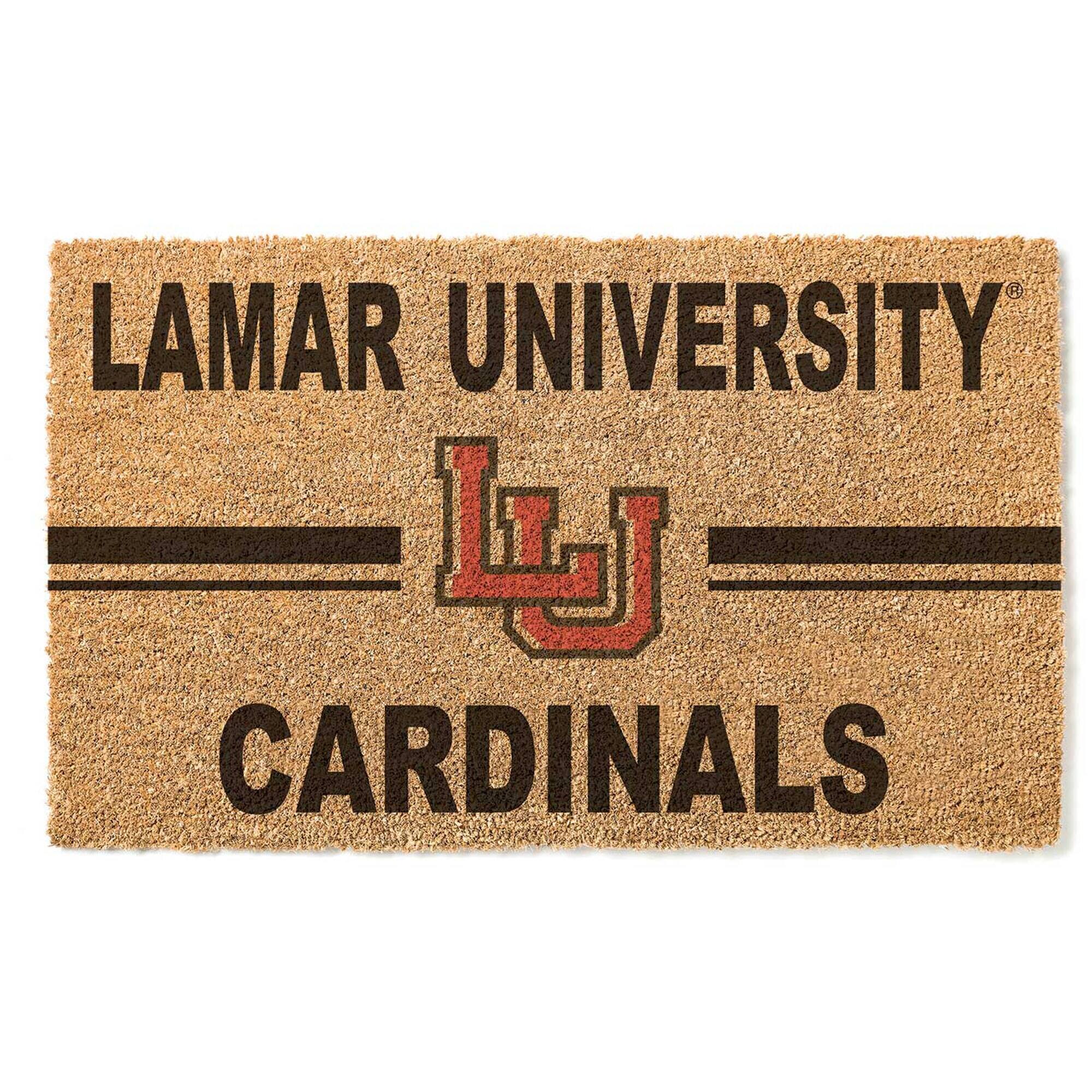 Lamar Cardinals 18" x 30" Team Logo Doormat