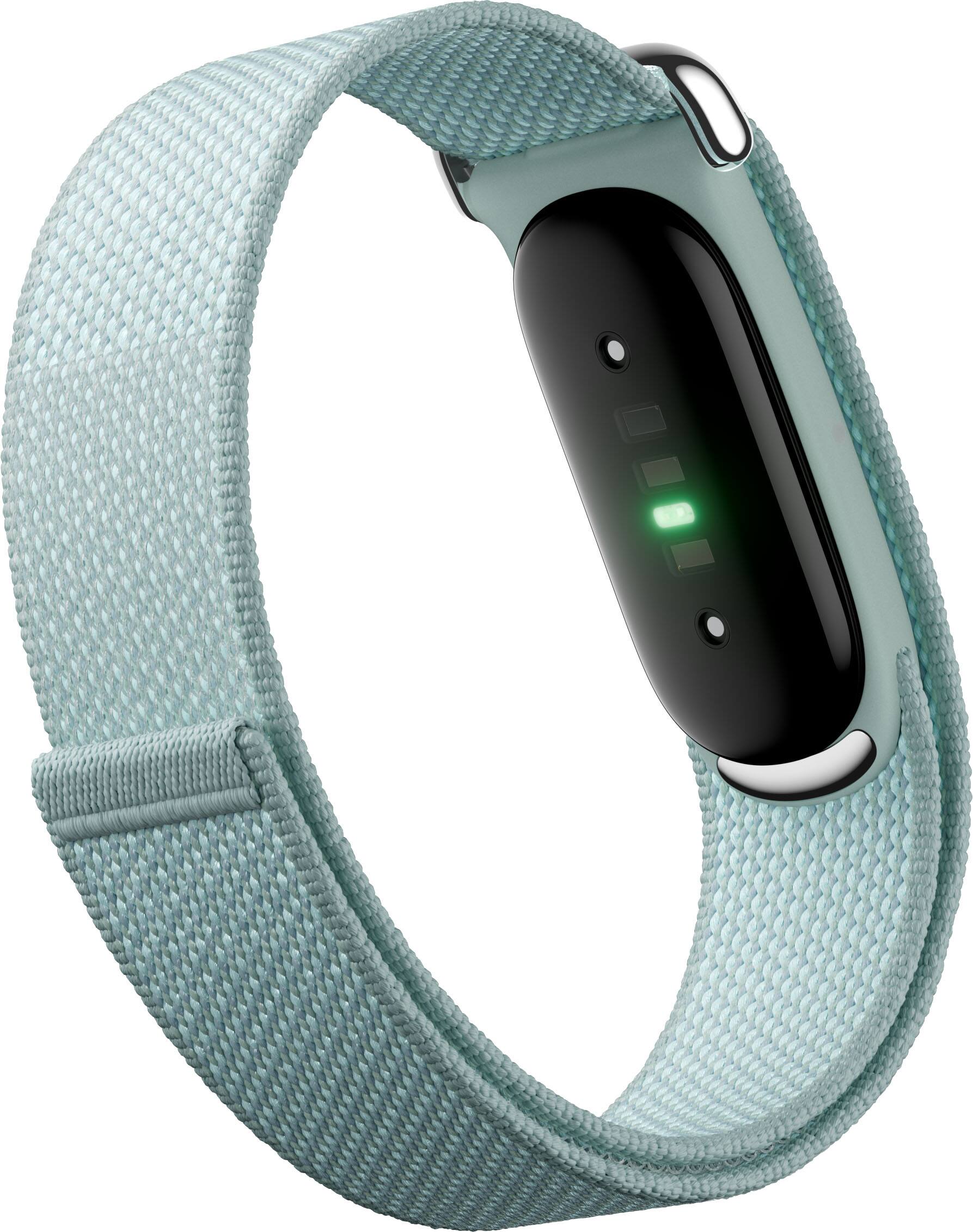 Alt View 3. Google - Fitbit Air - Screenless Fitness and Health Tracking - Works with Android and iOS - Fog.