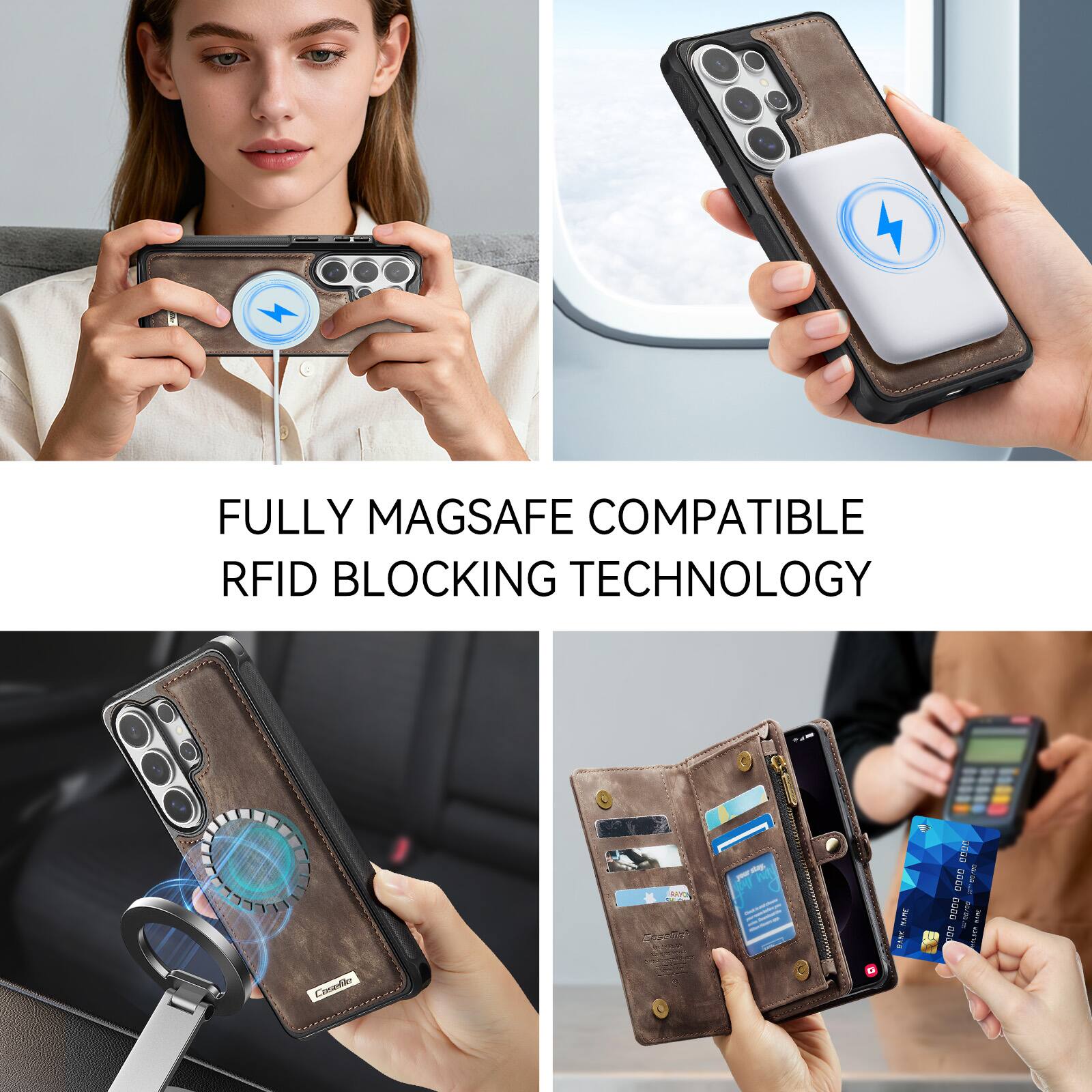FULLY MAGSAFE COMPATIBLE RFID BLOCKING TECHNOLOGY