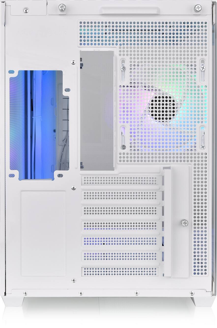 Alt View 17. Thermaltake - View 380 TG ARGB Mid Tower ATX PC Case - Snow.