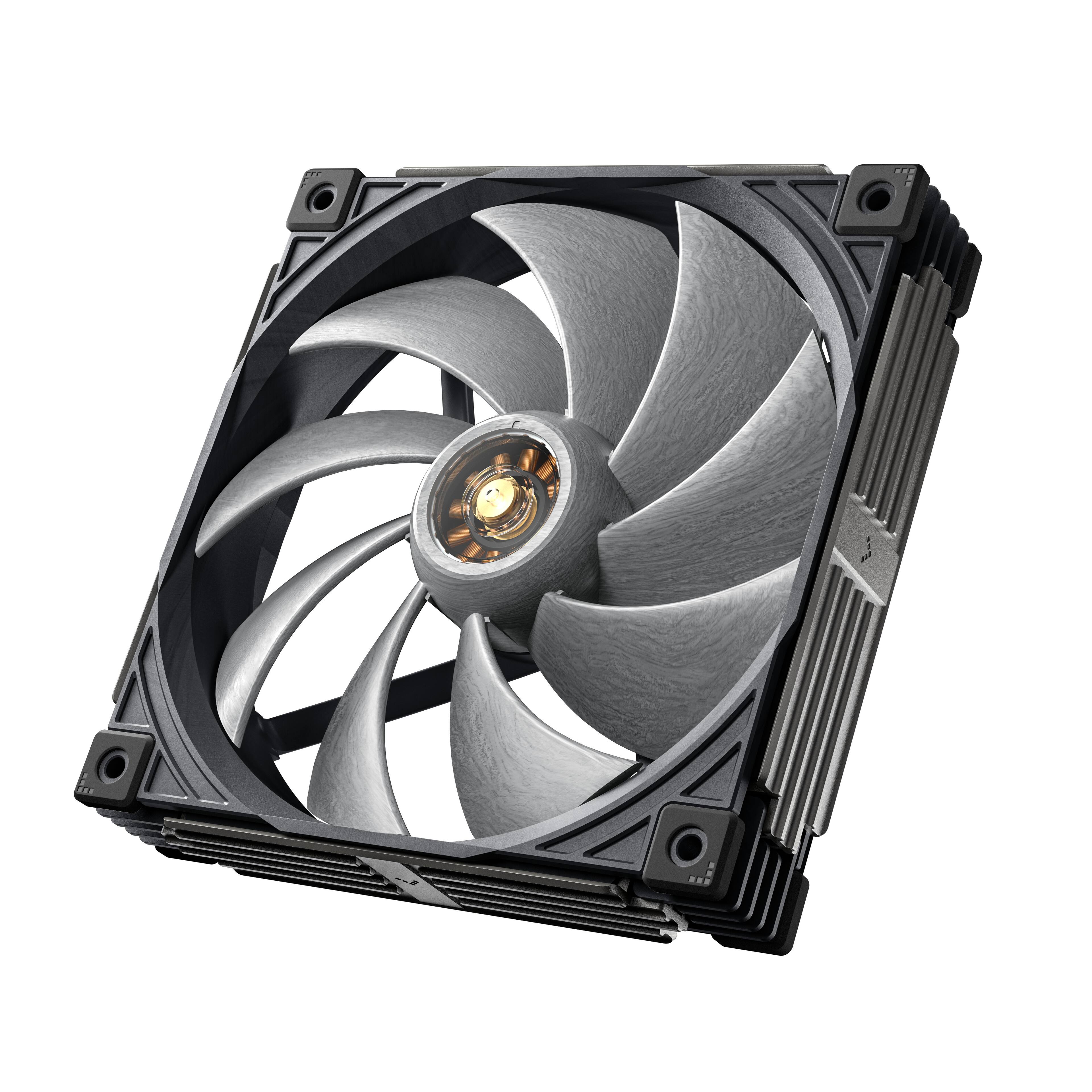 Angle. Sudokoo - MACH140 140mm Performance PWM Fan - Black.