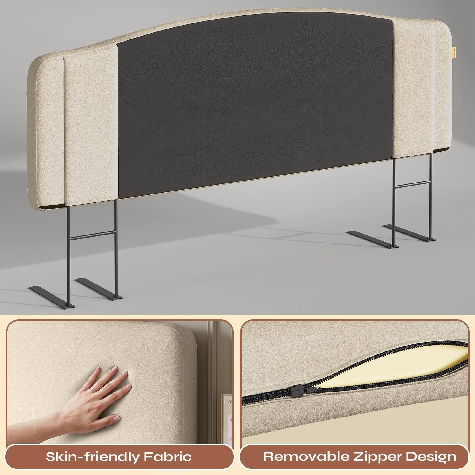 FE6 e+ Skin-friendly Fabric Removable Zipper Design