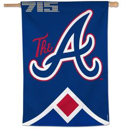 WinCraft - Atlanta Braves 28" x 40" 2023 City Connect Single-Sided Vertical Banner - Multicolor