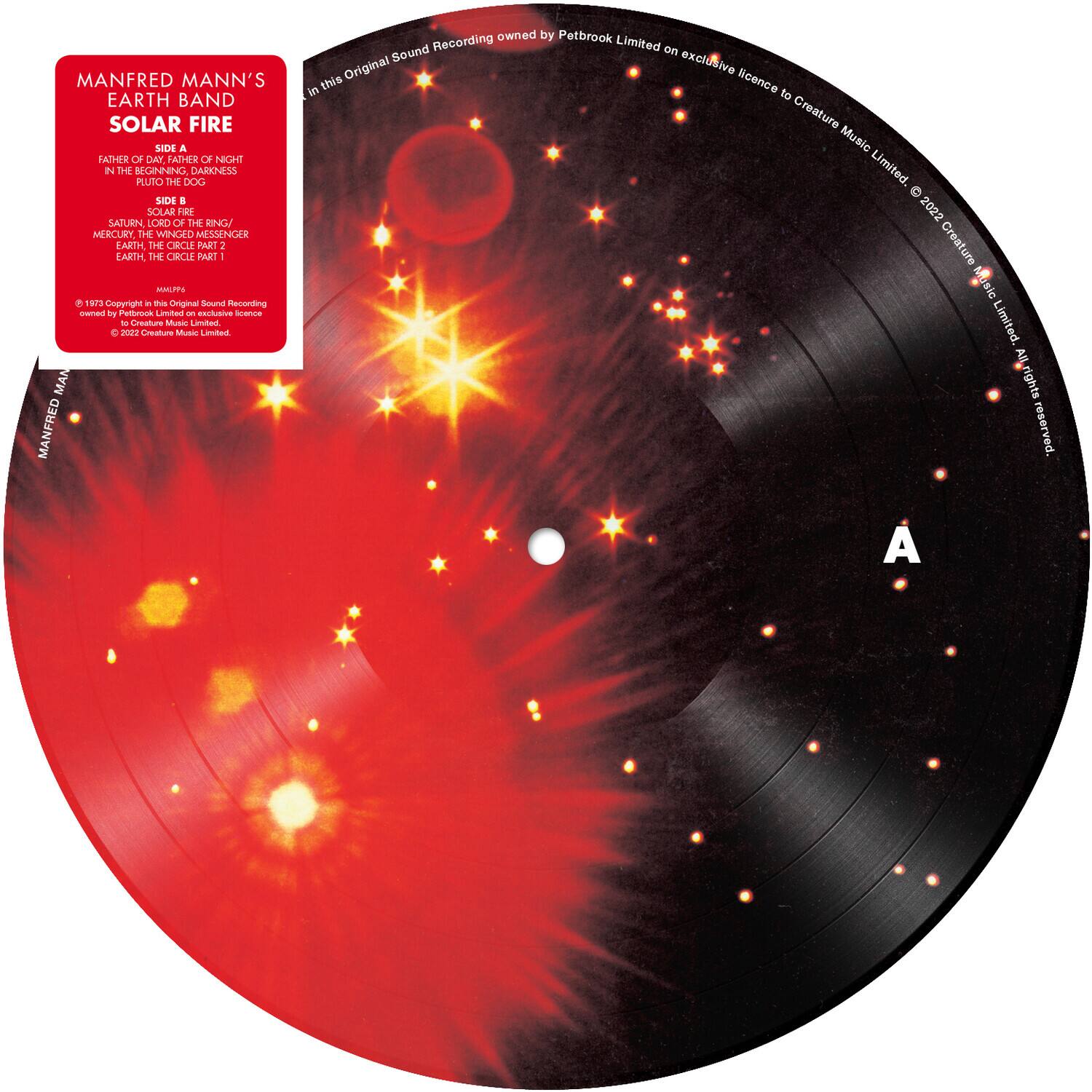 Manfred Mann's Earth Band Solar Fire VINYL LP - Best Buy
