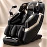 KoziSense - KZ-313 3D Heated Jade Stone Roller Massage Chair,Deep Zero Gravity,SL-Track,Heat,Backlit Touch Screen,Wireless Charger - Black