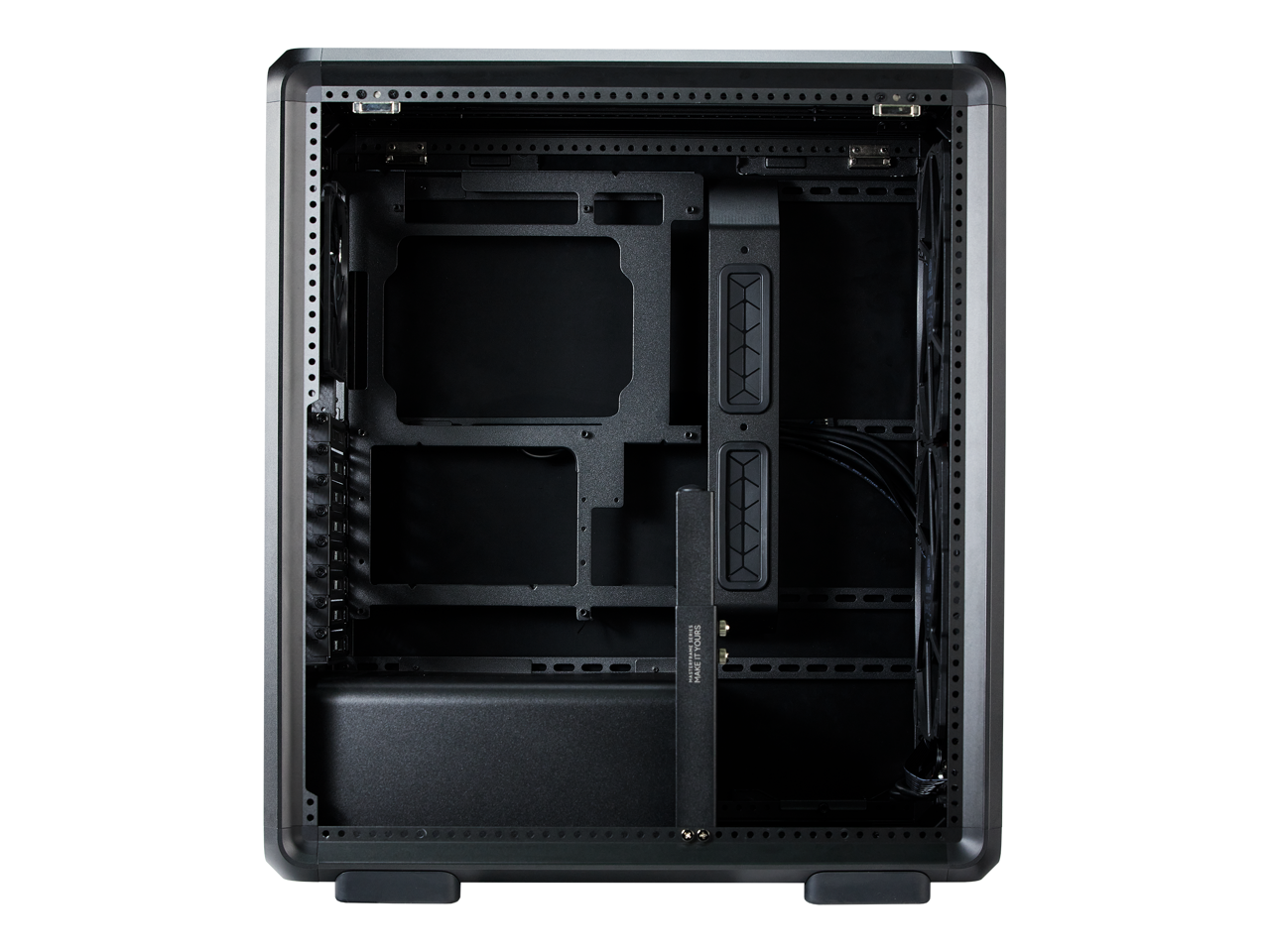 Cooler Master MasterFrame 500 Mesh Black ATX Mid Tower, Aluminum