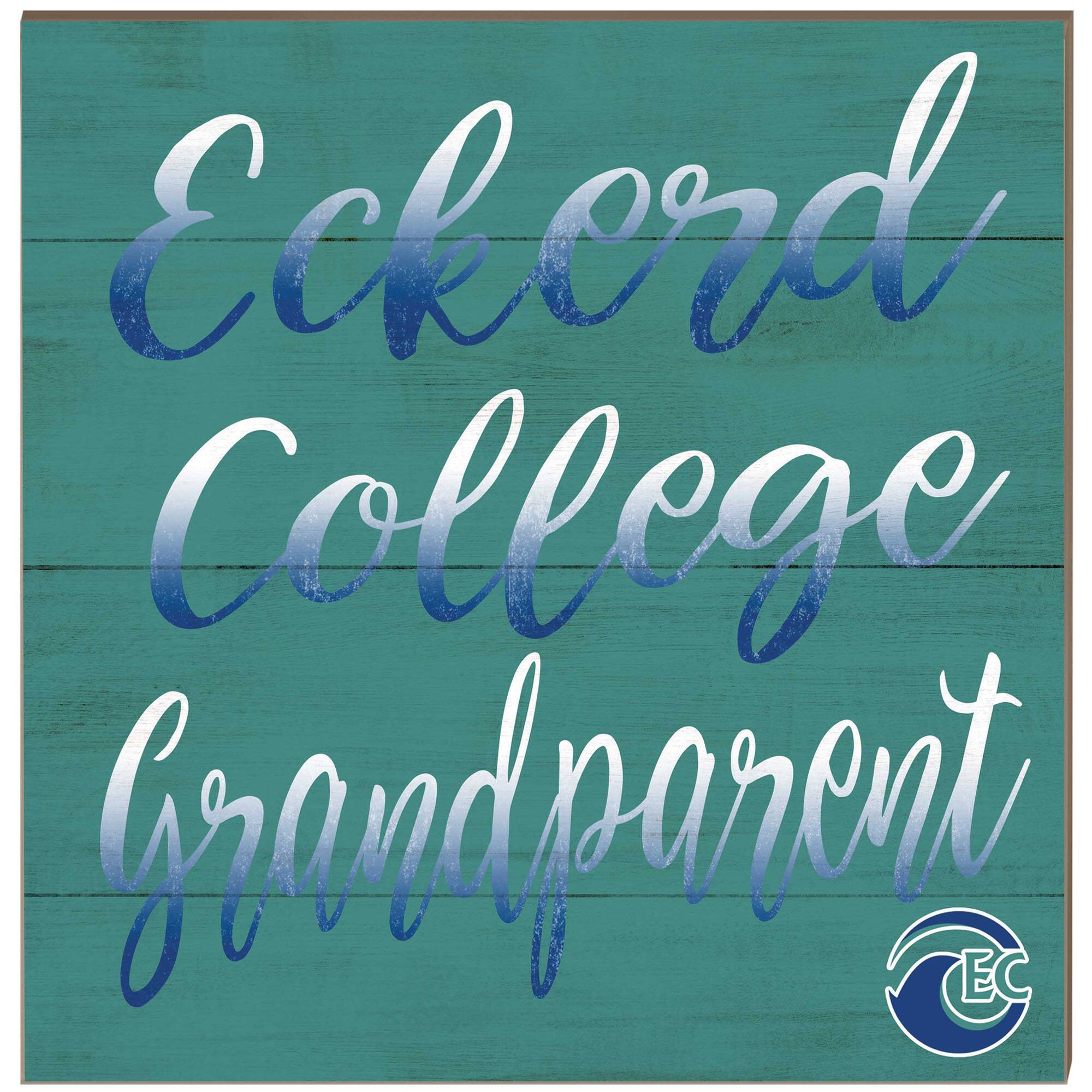 Eckerd Tritons 10'' x 10'' Grandparent Plaque