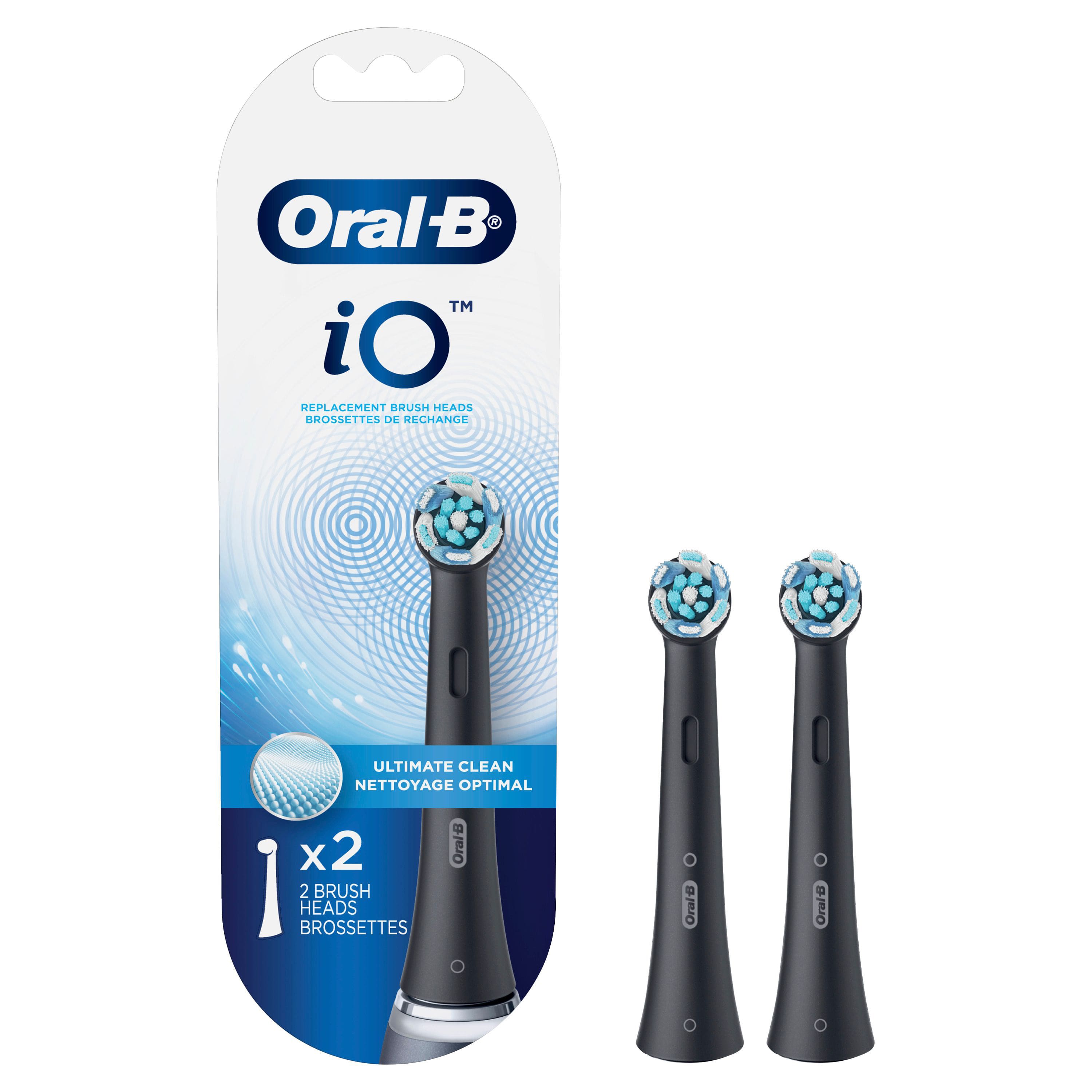 iO Series Ultimate Clean Replacement Brush Head for Oral-B iO Series Electric Toothbrushes (2-Count) - Black - Alt_View_Zoom_11