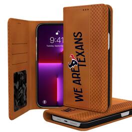 Keyscaper - NFL - Houston Texans - iPhone Folio Case - 15 - Brown