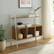 Alt View 12. Walker Edison - 36" Modern 3-Cube Storage Shelf - White.